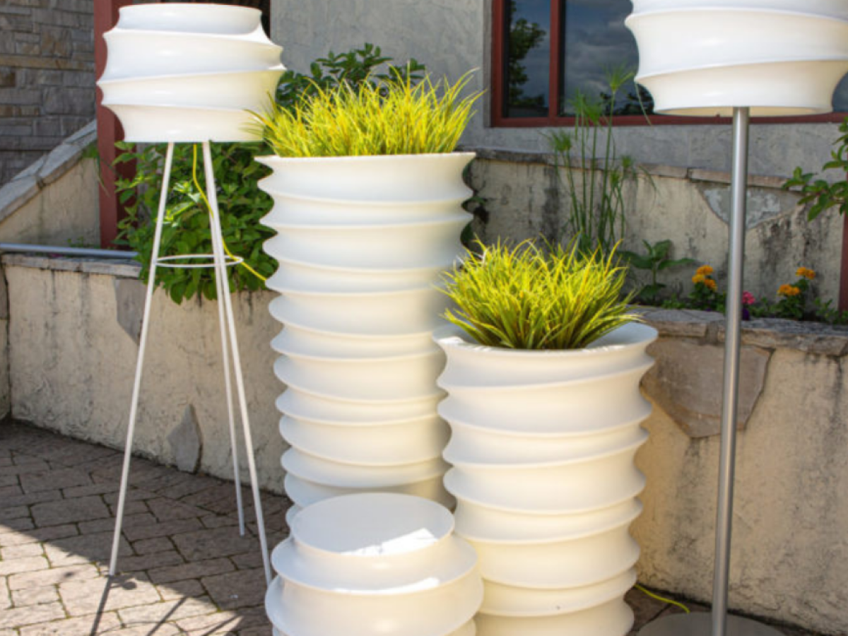 modern hospitality planters